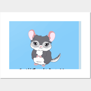 Chinchilla Life Posters and Art